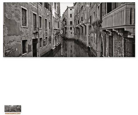 Kanał w Wenecji Obrazy Wenecja w panoramach Serie