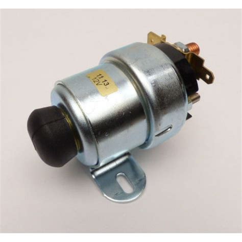 12v Starter Solenoid With Manual Button