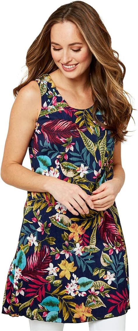 Joe Browns Womens Reversible In Floral Print Tunic Multicoloured