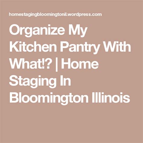 Center for hope, a ministry destined to impact the world through the teaching and preaching of the gospel of jesus christ is a thriving ministry where compassion, integrity, and balance are commonplace. Organize My Kitchen Pantry With What!? | Kitchen pantry ...