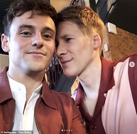 Tom Daley 26 And Husband Dustin Lance Black 46 Share Photos To Mark