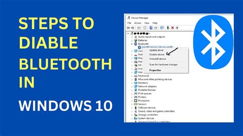 Disable Bluetooth In Windows 10 Windows Tips And Tricks YouTube