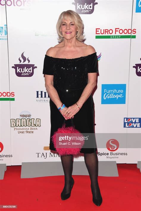 Nina Myskow Attends The British Curry Awards At Battersea Evolution