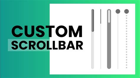 Custom Scrollbars Using Html Css And Jquery Customize Scrollbars