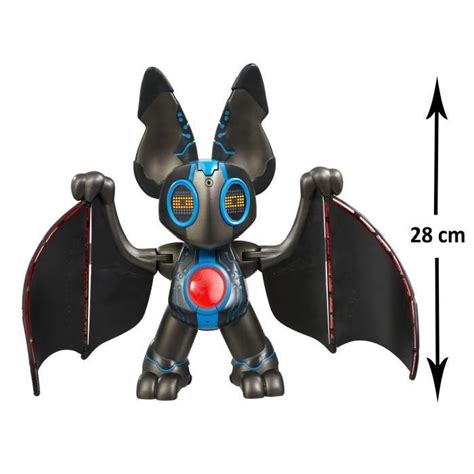 Nocto Robot Chauve Souris 28 Cm Bat Intéractif