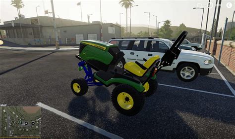 Fs19 Squatted Lawn Mower V1000 Fs 19 Vehicles Mod Download