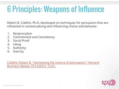 Persuasive Technology Rb Cialdinis 6 Principles Of Influence