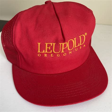 Vintage Leupold Scopes Rifle K Products Trucker Hat R Gem