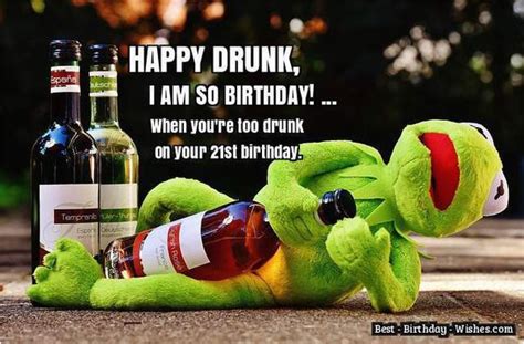 Funny Happy Birthday Drinking Quotes Happy 21st Birthday Meme Funny