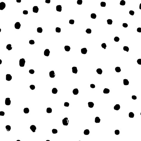 Premium Vector Seamless Pattern With Variety Abstract Shapes Dots
