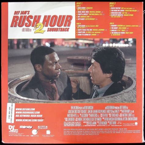 Def Jams Rush Hour 2 Soundtrack 2001 2x Vinyl Lp Album 17 Tracks