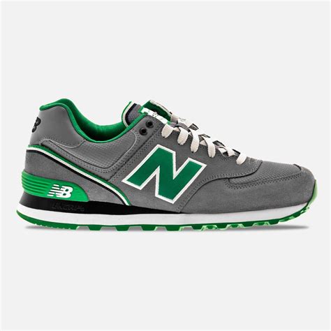 Buy and sell authentic new balance 574 grey cream mint green shoes ml574nfu and thousands of other new balance sneakers with price data and release dates. New Balance 574 Stadium Jacket (Grey/Green/Black)
