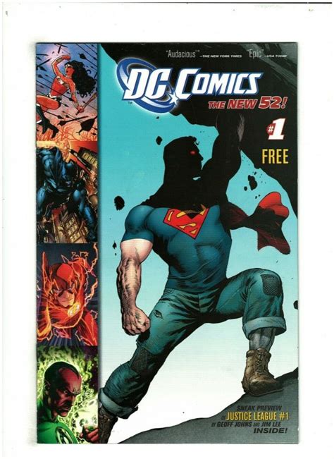 Dc Comics The New 52 1 Vf 85 Superman Batman And Wonder Woman 2011