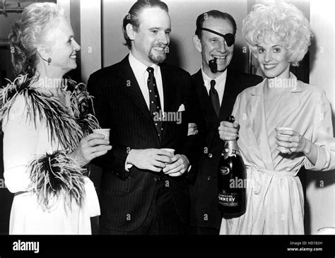 Hume Cronyn With Wife Jessica Tandy Son Christopher Cronyn And
