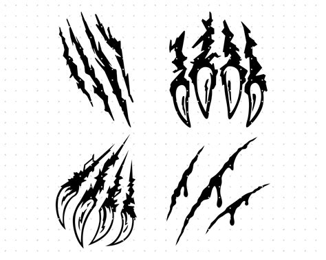 Claw Tattoo Mark Tattoo Tattoo Sketches Drawing Sketches Scratch