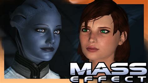 Liara Complete Full Romance Mass Effect 1 Youtube