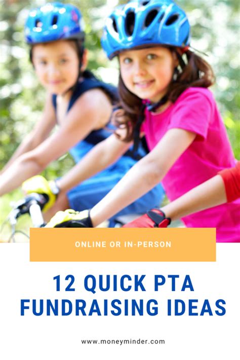 12 Quick Pta Fundraising Ideas In Person And Online Moneyminder