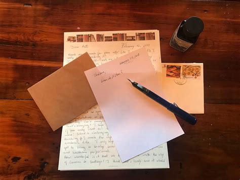 Handwritten Letters The Letter Had A Wax Seal A Wax Seal By