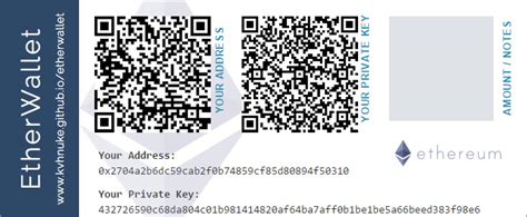 So far, i'm looking at Use Ether Wallet To Generate Online and Paper Wallet for ...