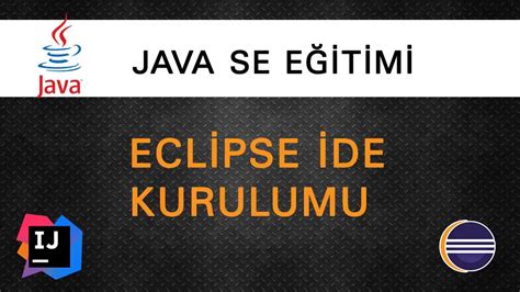 Eclipse is an object oriented ide that is used to write programs in c++, java, php, and java ee. Java Eclipse İde Kurulumu (Yeni Başlayanlar İçin Java ...