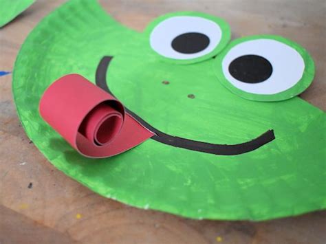 Paper Plate Frog Craft Our Kid Things