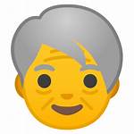 Emoji Adult Icon Older Google Person Mayor