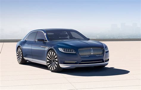 Lincoln Continental Concept Car Brings A Touch Of Europe To New York