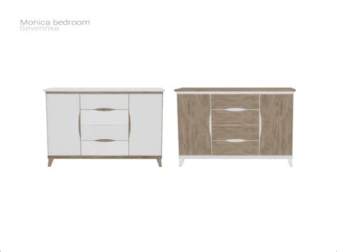 Dresser Found In Tsr Category Sims 4 Dressers Bedroom Dressers