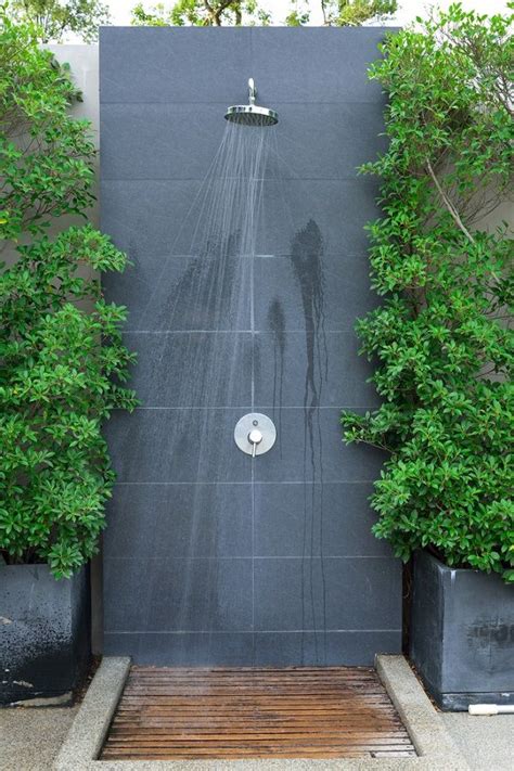Top Best Outdoor Shower Ideas Enclosure Designs Backyard Pool