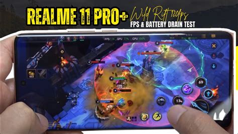 Realme 11 Pro Plus League Of Legends Mobile Wild Rift Gaming Test Ictfix