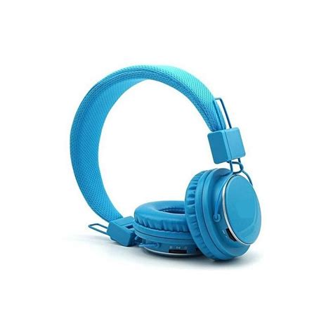 Casques & écouteurs sans fil. Casque Sans Fil MP3 Best Sound M44 / Bleu