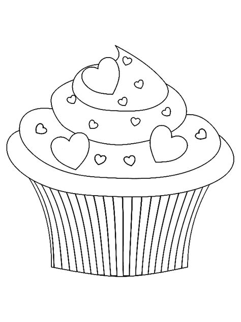 Fuzzy loves cupcake coloring pages and banners. Kleurplaat Cupcakes » Animaatjes.nl