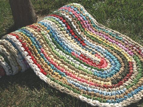 Custom Made Crocheted Rag Rugs Crochet Weaving Sewing Quilting