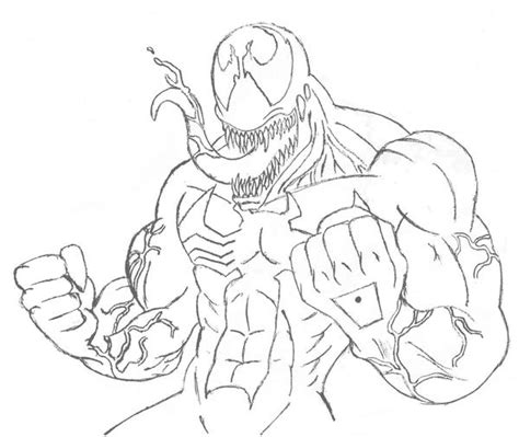 Symbiote Coloring Pages Coloring Pages