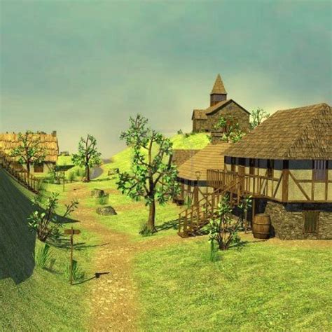 The Creepy Town Of Urgith Medieval Town Medieval Towns