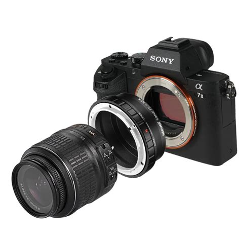 neewer lens mount adapter for canon fd fl lens to sony alpha nex e mount camera fits sony nex 3
