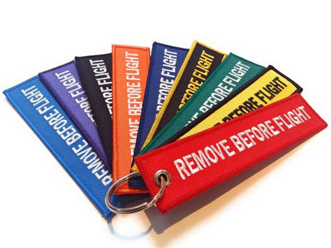 Remove before flight makes sense for a disc lock reminder tag or something. Remove-Before-Flight-standard - the Aviation Store.net