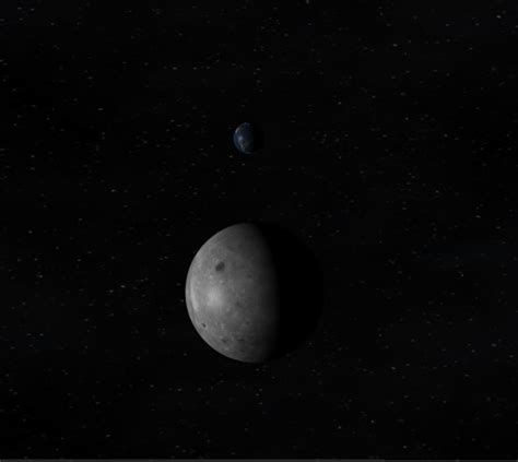 Cinema4d Animation Earth Moon