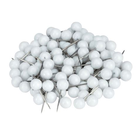Map Pins White Pack Of 100 Officemax Myschool