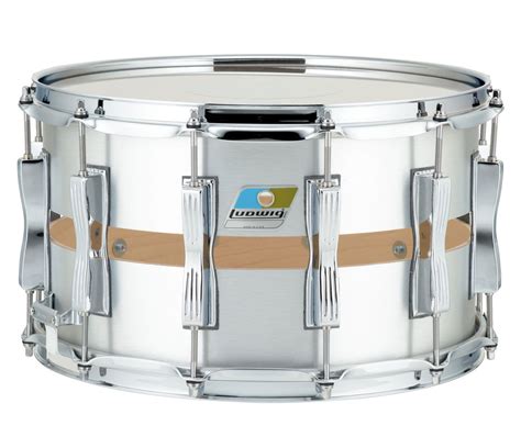 Ludwig 14 X 8 Coliseum Snare Drum In Brushed Silver Drum Shop