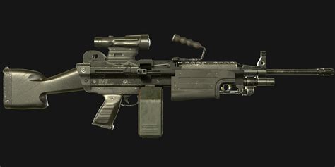 Artstation M249 Saw Machine Gun