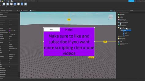 How To Make A Working Screen Gui In Roblox 2020 Youtube