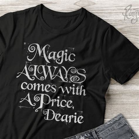 All Magic Comes With A Price Once Upon A Time Etsy