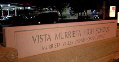 Vista Murrieta High School Student Tests Positive For Tb Cbs Los Angeles