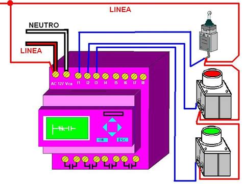 Coparoman Conexiones De Micros Plc Diagrama De Instalacion Electrica