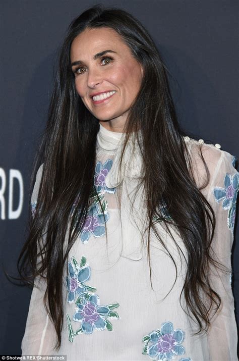 Demi Moore Shows Off Line Free Face At Screening For David O Russell