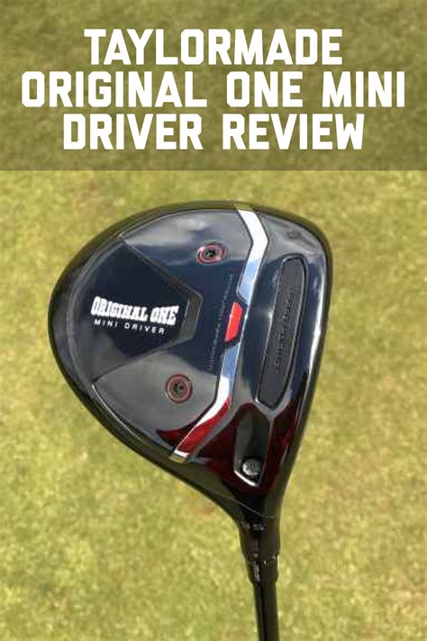GolfMagic reviews the new TaylorMade Original One Mini Driver #golf #golfmagic #taylormade # 