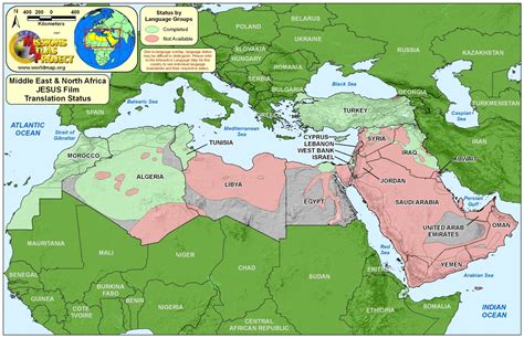 Political Map Of The Middle East And North Africa Us States Map