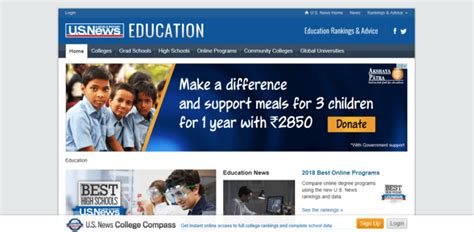 Get Listed On Usnews Education 2018 Get 20 Off
