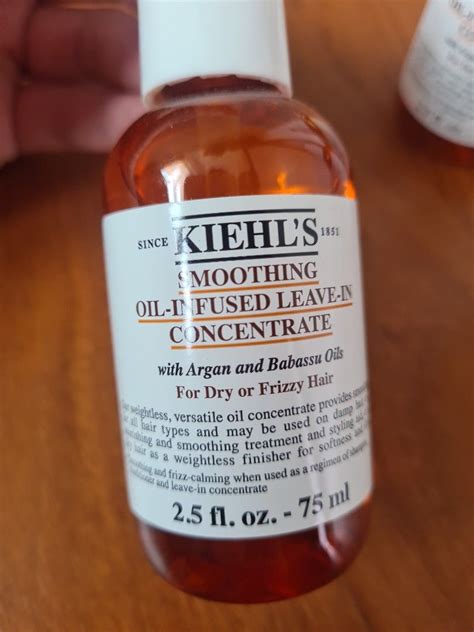 Kiehls Smoothing Oil Infused Leave In Concentrate Hair Serum Beauty